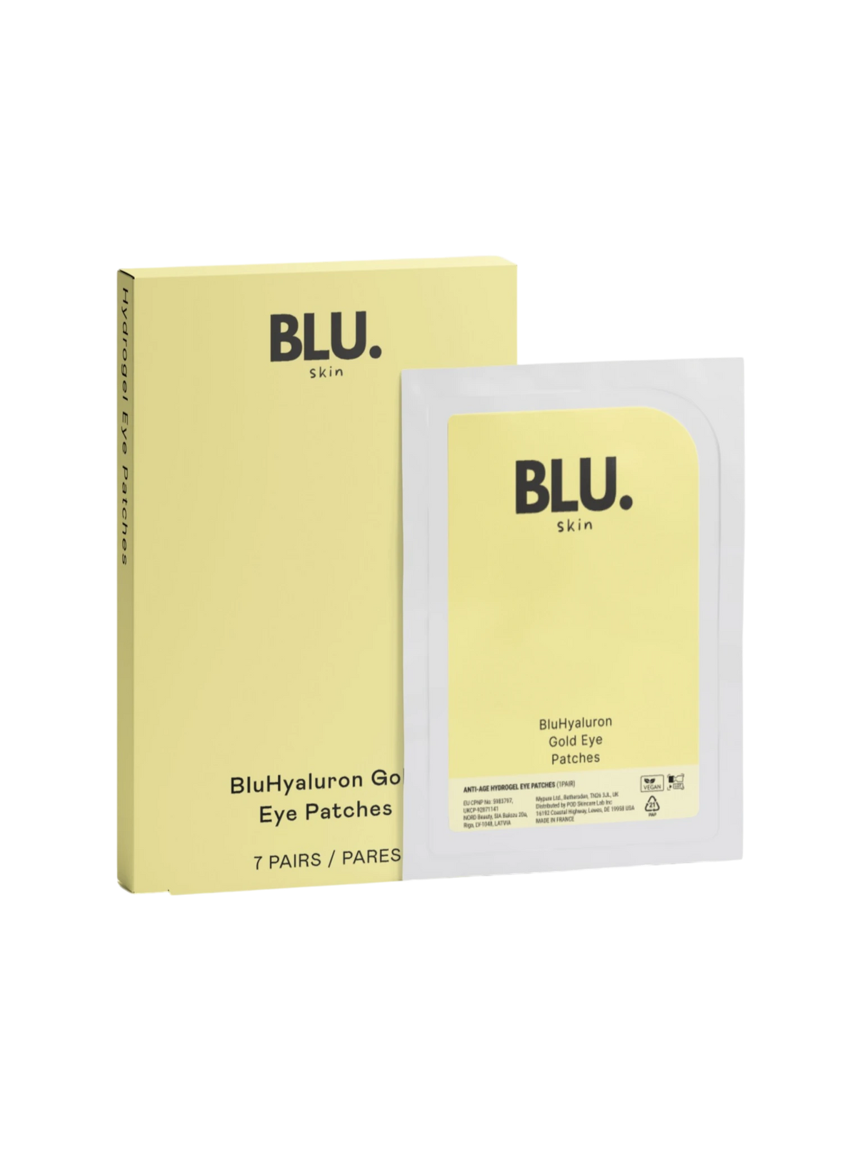Patchs yeux BluHyaluron Gold